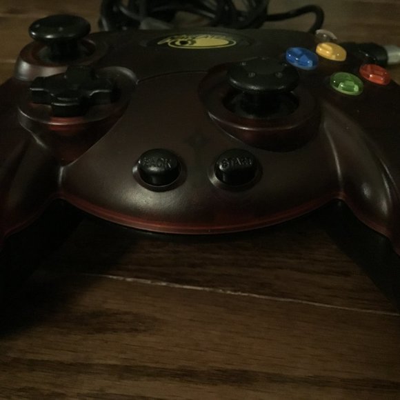 Microsoft Xbox Video Game Mad Catz Controller With Break Away Cable Tested! - Picture 2 of 3